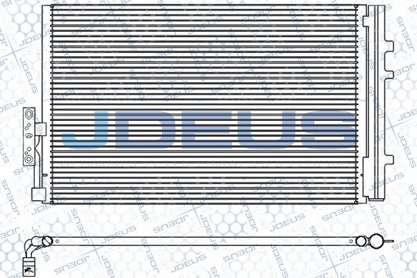 Condensator, climatizare 705M29 JDEUS