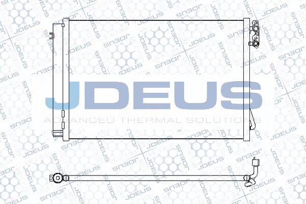 Condensator, climatizare 705M66 JDEUS
