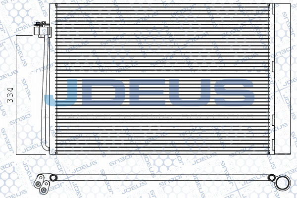 Condensator, climatizare 705M22 JDEUS
