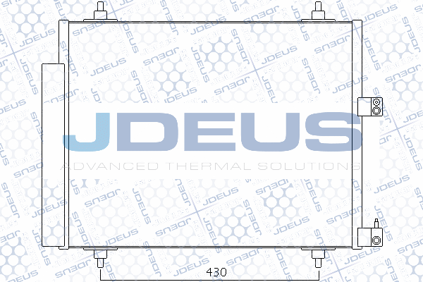 Condensator, climatizare 707M26 JDEUS