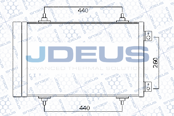 Condensator, climatizare 707M27 JDEUS