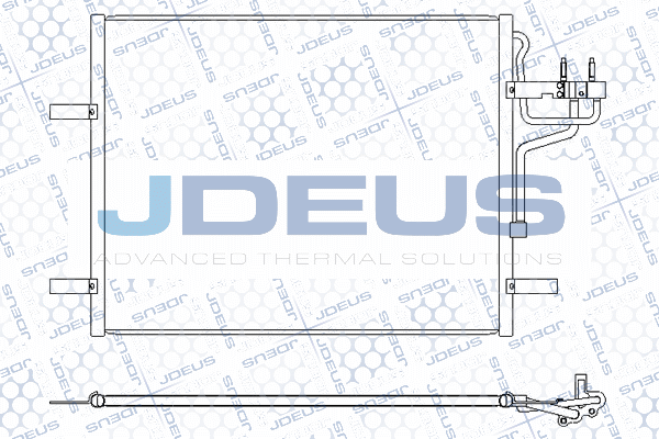 Condensator, climatizare 712M17 JDEUS