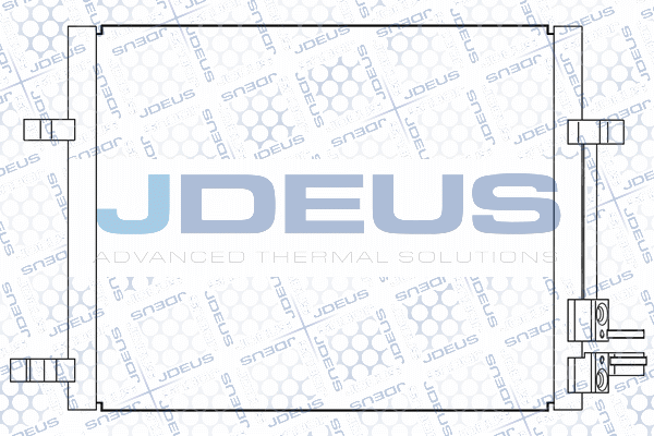 Condensator, climatizare 712M29 JDEUS