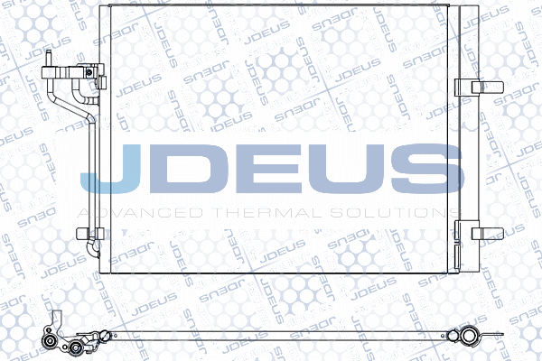 Condensator, climatizare 712M40 JDEUS
