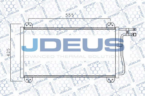 Condensator, climatizare 717M21 JDEUS