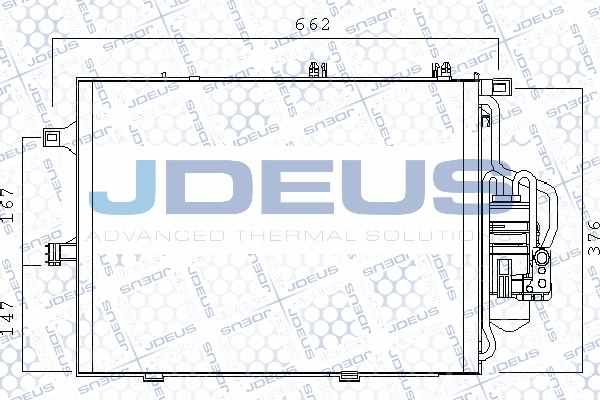 Condensator, climatizare 720M49 JDEUS
