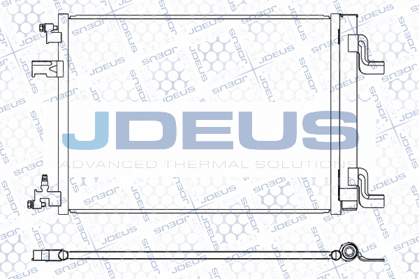 Condensator, climatizare 720M74 JDEUS