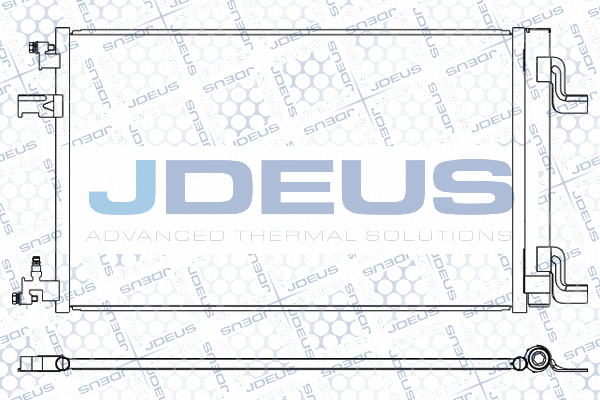 Condensator, climatizare 720M75 JDEUS