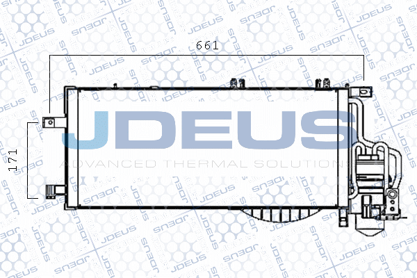 Condensator, climatizare 720M16 JDEUS