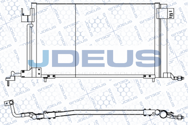 Condensator, climatizare 721M31 JDEUS
