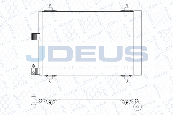 Condensator, climatizare 721M38 JDEUS