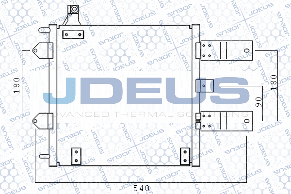 Condensator, climatizare 730M39 JDEUS