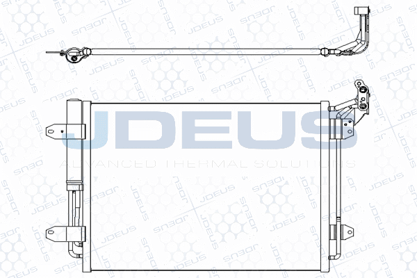 Condensator, climatizare 730M53 JDEUS