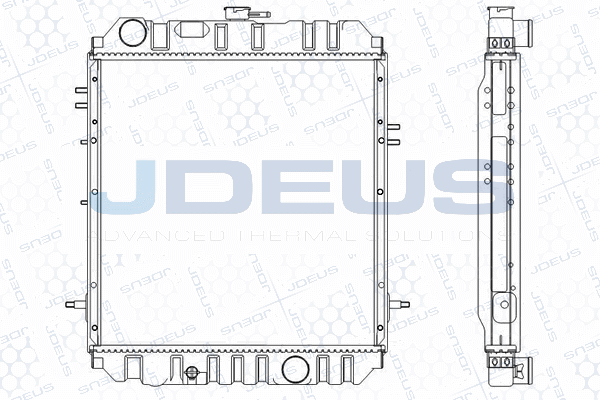 Radiator, racire motor M-018009A JDEUS