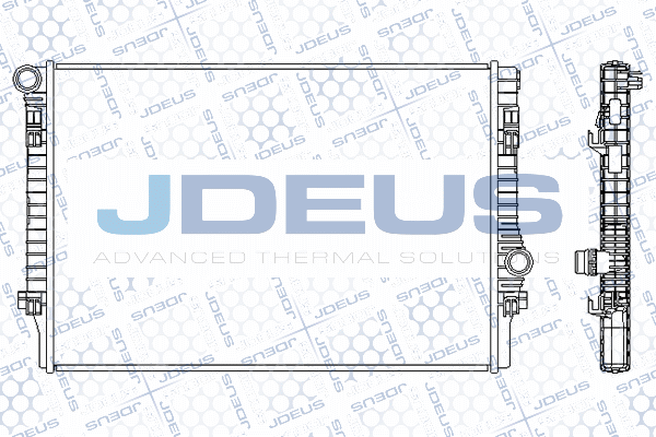 Radiator, racire motor M-0300190 JDEUS