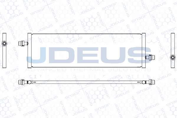 Radiator, motorul electric M-080001X JDEUS