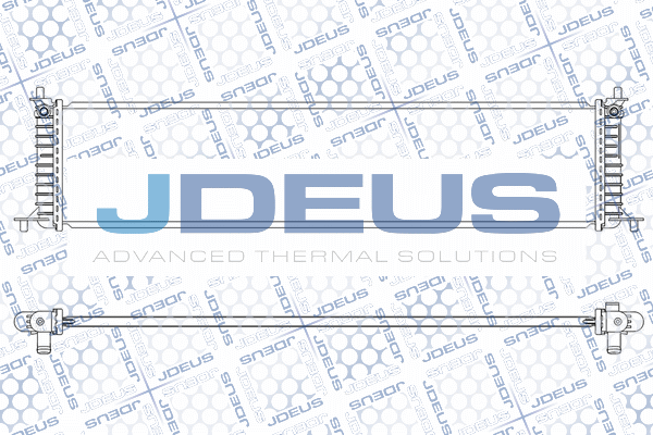 Radiator, motorul electric M-080002X JDEUS
