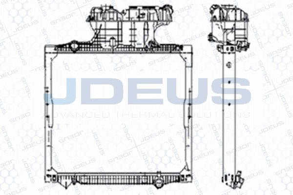 Radiator, racire motor M-1150120 JDEUS