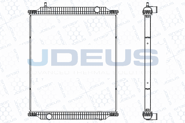 Radiator, racire motor M-1150180 JDEUS