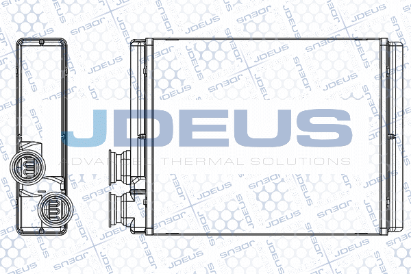 Schimbator caldura, incalzire habitaclu M-2070090 JDEUS