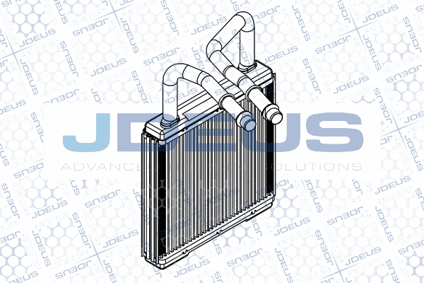 Schimbator caldura, incalzire habitaclu M-217047A JDEUS