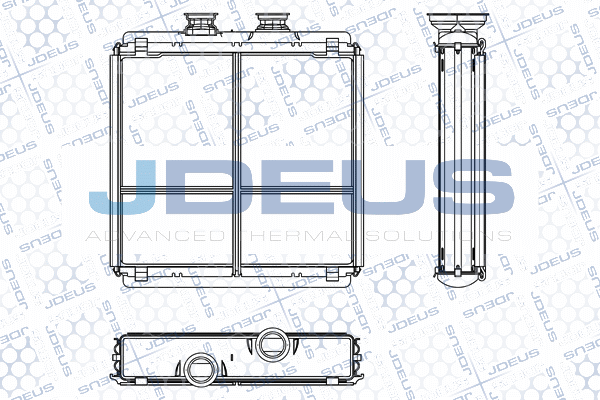 Schimbator caldura, incalzire habitaclu M-2171050 JDEUS