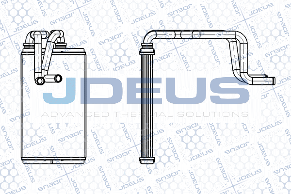 Schimbator caldura, incalzire habitaclu M-2180430 JDEUS