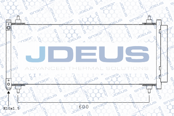 Condensator, climatizare M-7070610 JDEUS