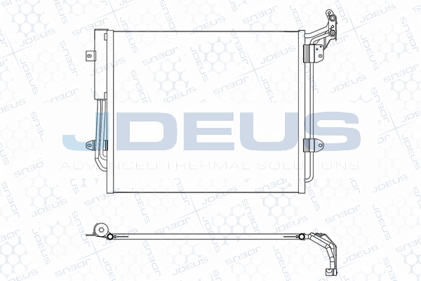 Condensator, climatizare M-7300590 JDEUS