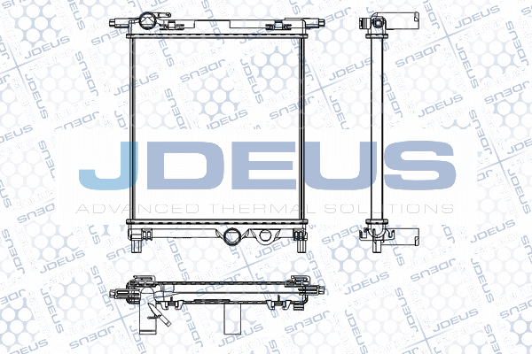 Radiator, racire motor RA0300630 JDEUS
