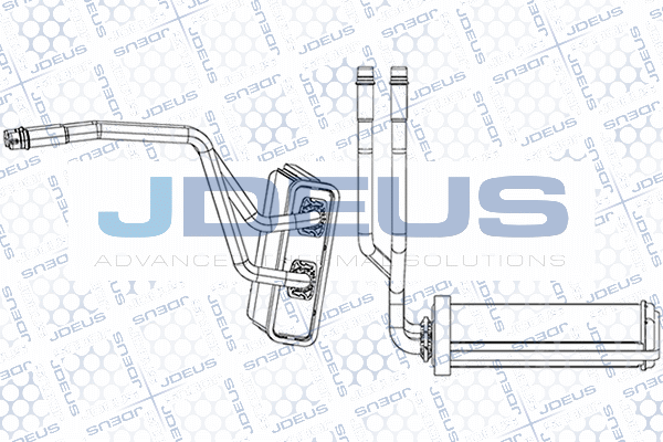 Schimbator caldura, incalzire habitaclu RA2110940 JDEUS