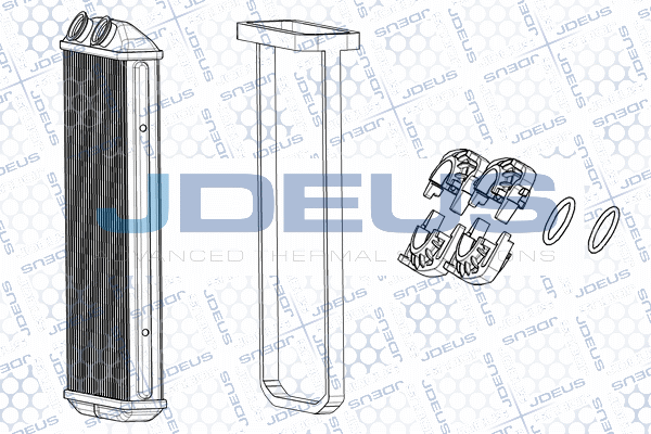 Schimbator caldura, incalzire habitaclu RA2210350 JDEUS
