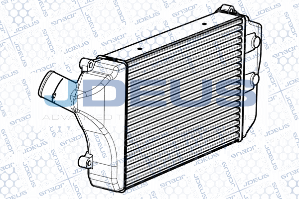 Intercooler, compresor RA8180220 JDEUS
