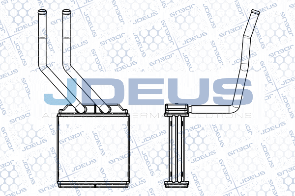 Schimbator caldura, incalzire habitaclu M-2121170 JDEUS