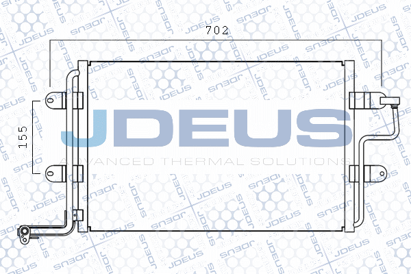 Condensator, climatizare M-7010190 JDEUS