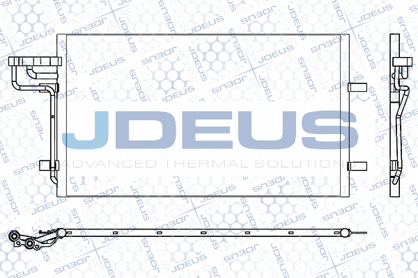 Condensator, climatizare M-7120250 JDEUS