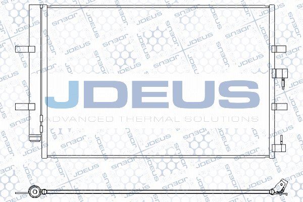 Condensator, climatizare M-7120720 JDEUS