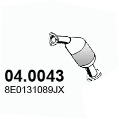 Catalizator 04.0043 ASSO