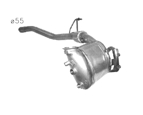 Filtru funingine/particule, sist.de esapament 04.15002 ASSO