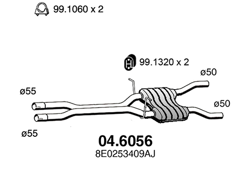 Toba esapamet intermediara 04.6056 ASSO