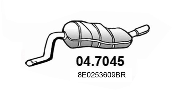 Toba esapament finala 04.7045 ASSO