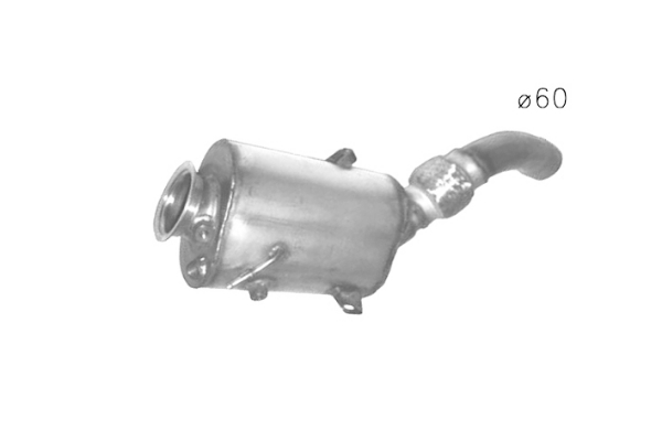 Filtru funingine/particule, sist.de esapament 08.15001 ASSO