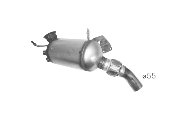 Filtru funingine/particule, sist.de esapament 08.15002 ASSO