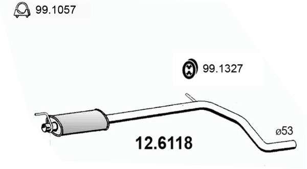 Toba esapamet intermediara 12.6118 ASSO