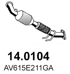 Catalizator 14.0104 ASSO