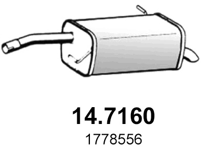 Toba esapament finala 14.7160 ASSO