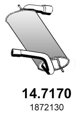 Toba esapament finala 14.7170 ASSO