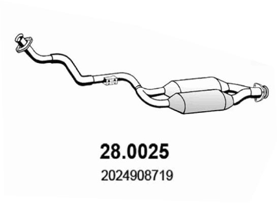 Catalizator 28.0025 ASSO