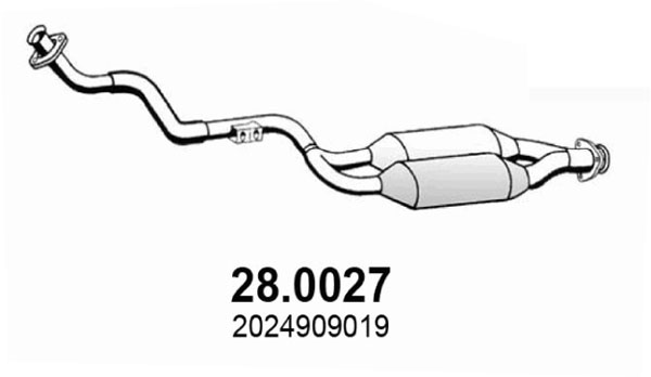 Catalizator 28.0027 ASSO