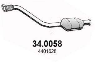 Catalizator 34.0058 ASSO